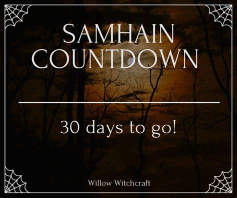 Witchcraft 30 countdown concealed sanctuary